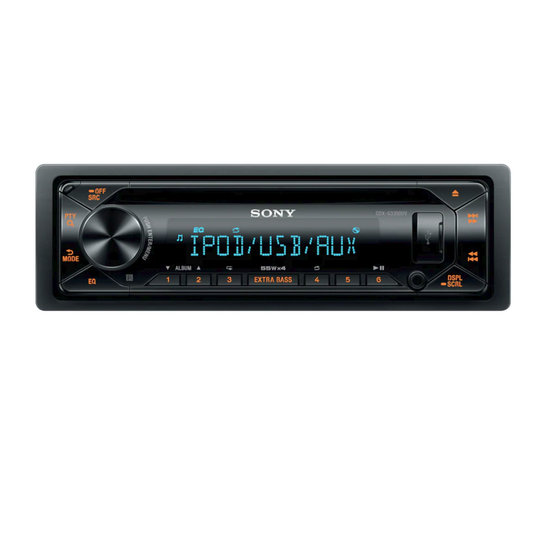 SONY CDXG3300UV.EUR autorádio s CD