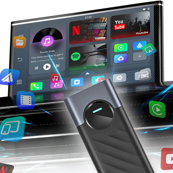 CA515 Video modul bezdrôtové pripojenie Carplay AndroidAuto