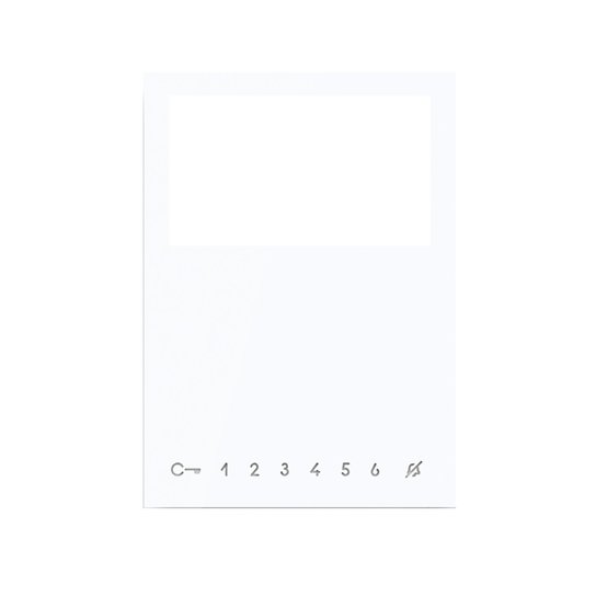 Comelit 6733W Vymeniteľný predný kryt, biely