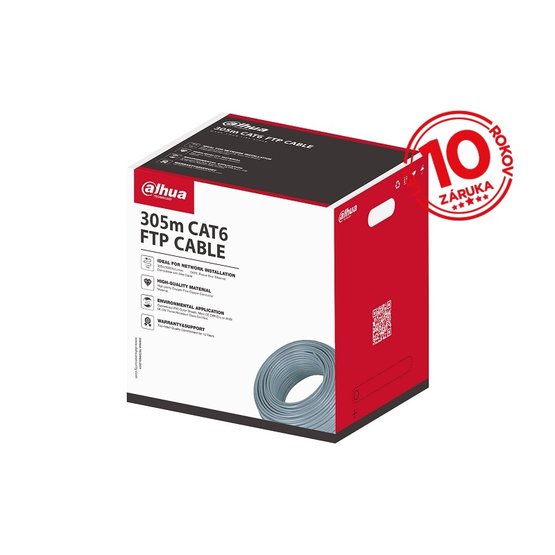 Dahua PFM920I-6F-C FTP CAT6 kábel