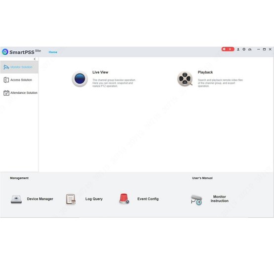 Dahua SmartPSS lite MAC klientský softvér