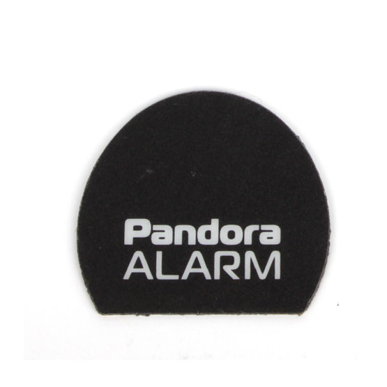 DMS-101 2 SIDE čierna obojstranná nálepka pre senzor Pandora DMS-101BT