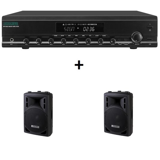 DSPPA KIT-MP1000U-2xDSP1202A sada 1x MP1000U a 2x DSP1202A