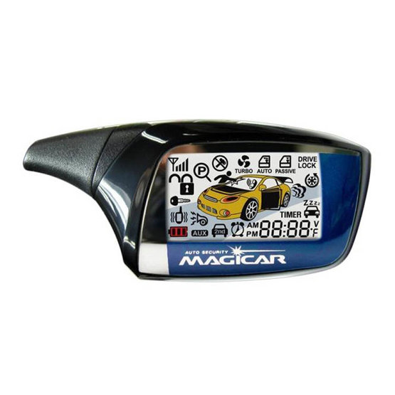 Dvojcestný autoalarm Magicar M881A CAN BUS