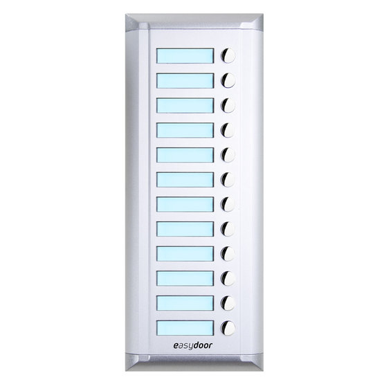 Easydoor DJ 12T EXT rozširujúce tablo