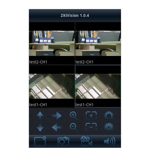 Entry ZKiVision smartphone aplikácia