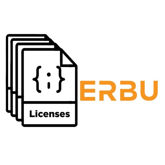 ERBU R-LP-08 EVO balík EVO licencii pre zariadenia ERBU R-AIB08-R PLUS