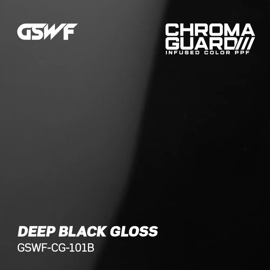 GSWF BLACK PPF fólia na ochranu laku, lesklá, čierna