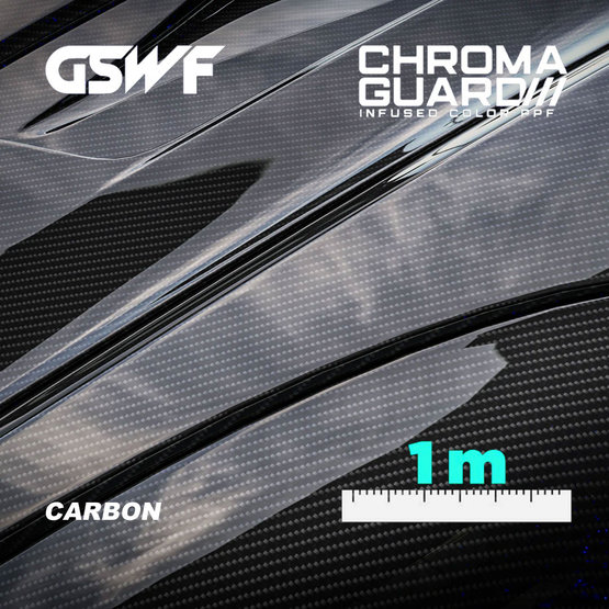GSWF CARBON (bm) PPF fólia na ochranu laku, lesklá, karbón