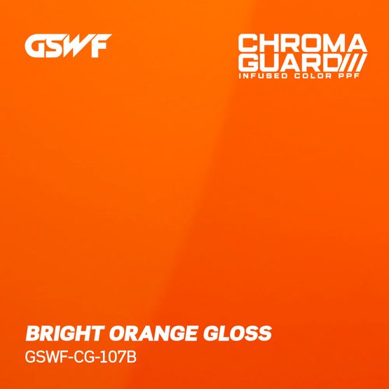 GSWF ORANGE PPF fólia na ochranu laku, lesklá, oranžová