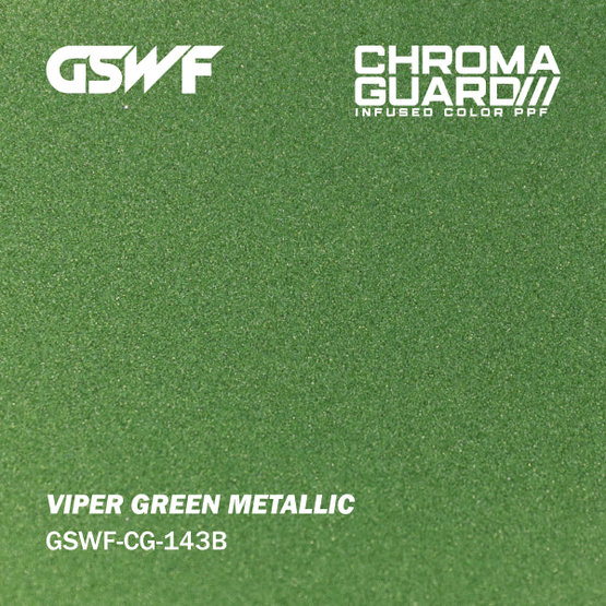GSWF VIPER PPF fólia na ochranu laku, lesklá, zelená metalická