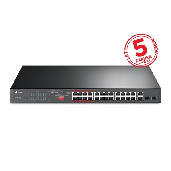 TP-Link TL-SL1226P 26portový Poe switch