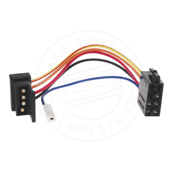 ISO adaptér pre autorádiá Mercedes RISO-003