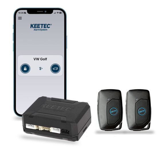 KEETEC BLADE CONTROL autoalarm s pripojením k zbernici CAN BUS s dodatočnou autorizáciou