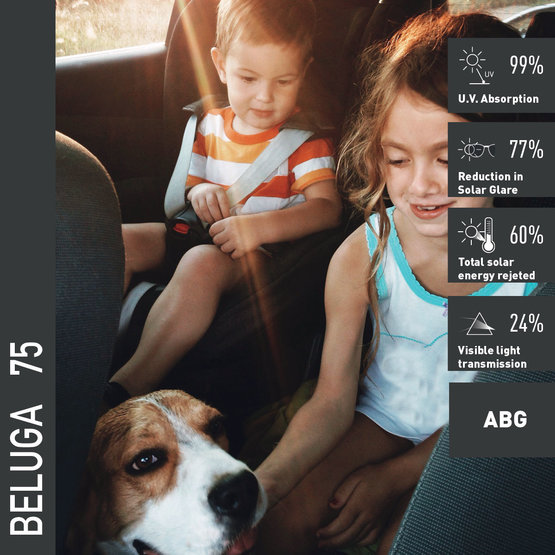 KeetecFOL BELUGA 75 R152 nano keramická zatmavovacia autofólia