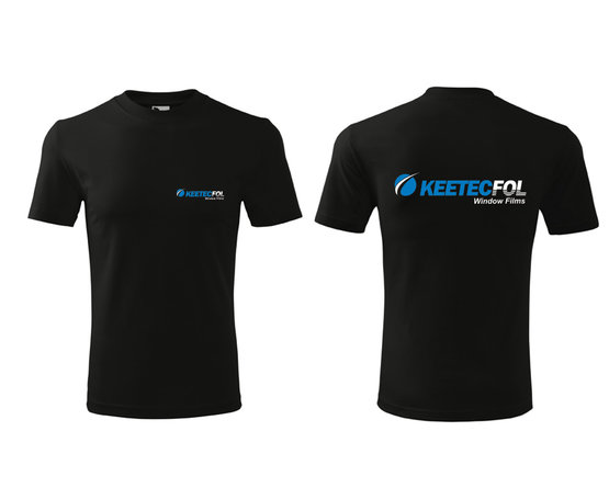KEETECFOL T-SHIRT 2XL tričko s logom Keetecfol