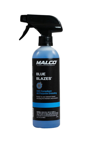 MALCO Blue Blazes (473ml) ochranný prípravok plastových a vinylových dielov, 473ml