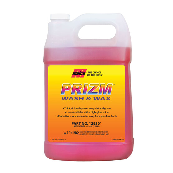 MALCO Prizm Wash Wax autošampón s voskom, 3785ml