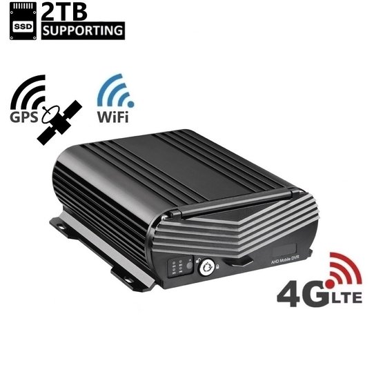 MDVR-GFW Záznamové zariadenie mobilné, WiFi, 4G, GPS, HDD 2TB