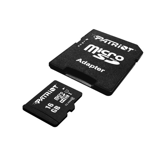SD CARD 16GB Patriot Mikro SD s adaptérom