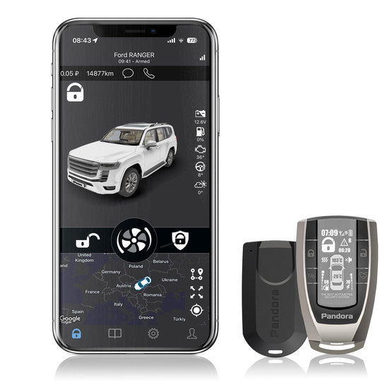 Pandora ELITE dvojcestný GSM/GPS autoalarm