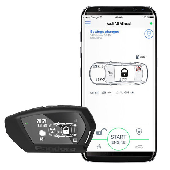 Pandora ELITE GSM autoalarm