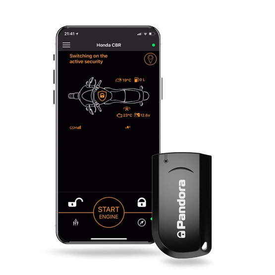 Pandora MINI MOTO motoalarm