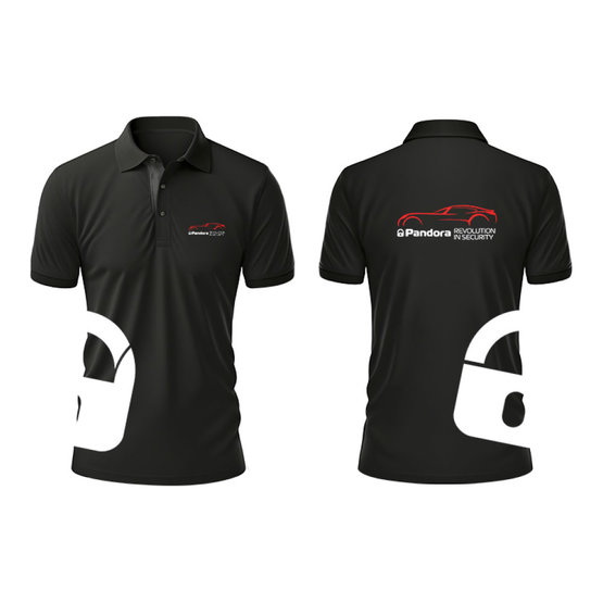 PANDORA POLO SHIRT XXXL polokošela s logom Pandora