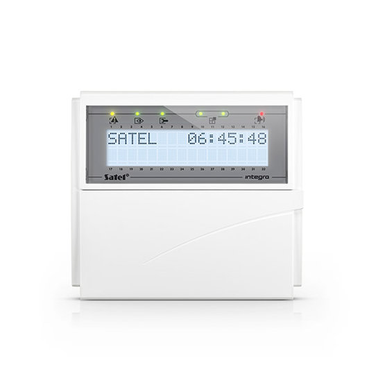 Satel INT-KLCD-W LCD klávesnica