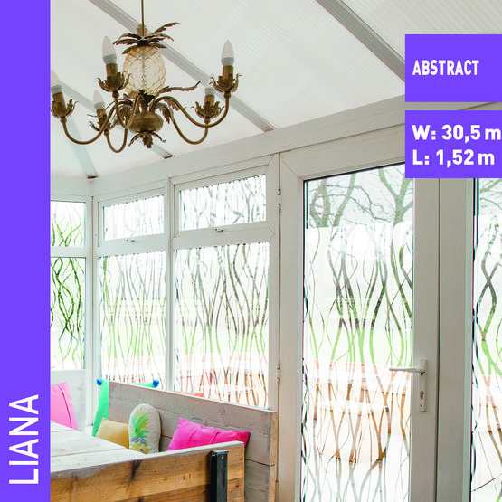 Solar Screen LIANA interiérová dizajnová fólia