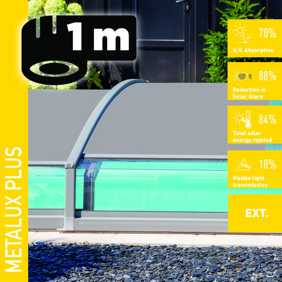 Solar Screen MASTER 80 XC (bm) polykarbonátová exteriérová fólia