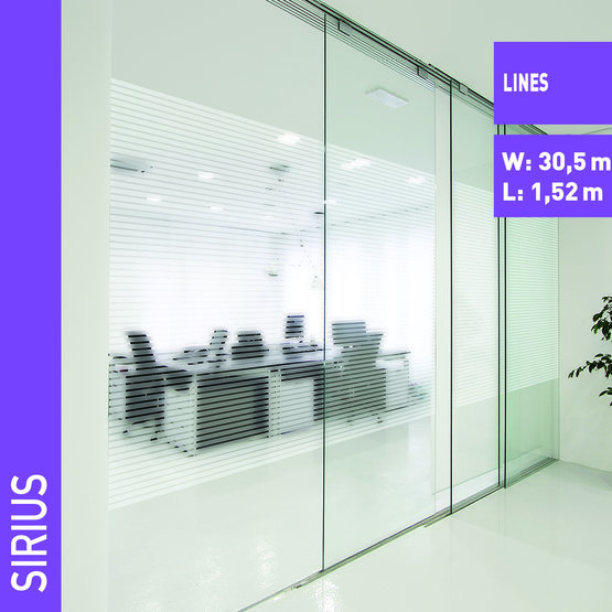 Solar Screen SIRIUS interiérová dizajnová fólia