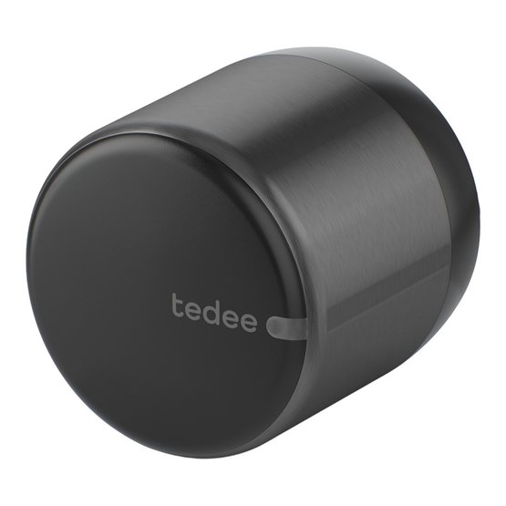 Tedee GO2 B inteligentný zámok pre dvere s kľúčovým zamykaním