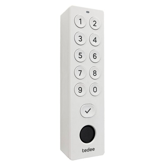 Tedee Keypad Pro W bezdrôtová biometrická čítačka