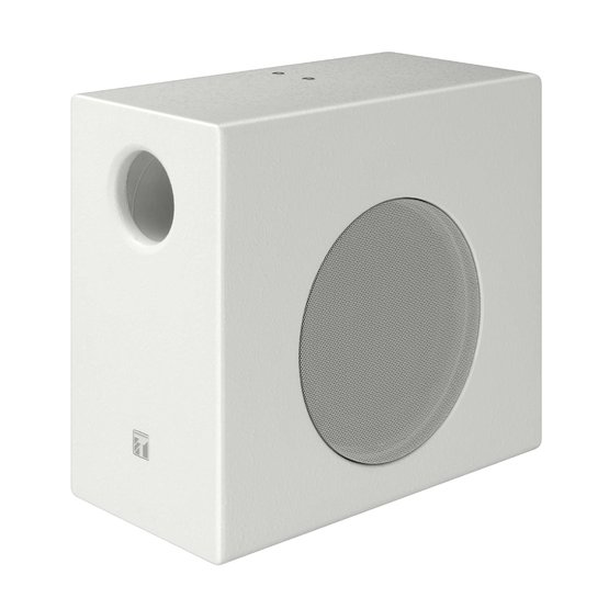 TOA FB-08WT 8" subwoofer 120 W / 100 V