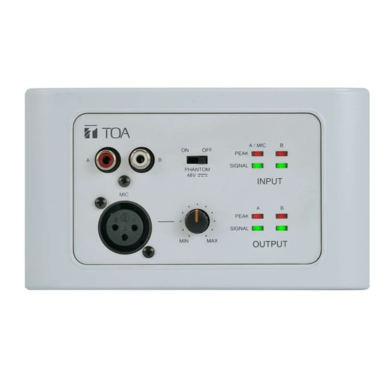 TOA M-822IO audio vstupno / výstupný modul