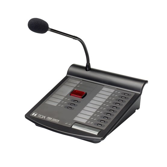 TOA RM-300X mikrofónna stanica pre všeobecné hlásenia