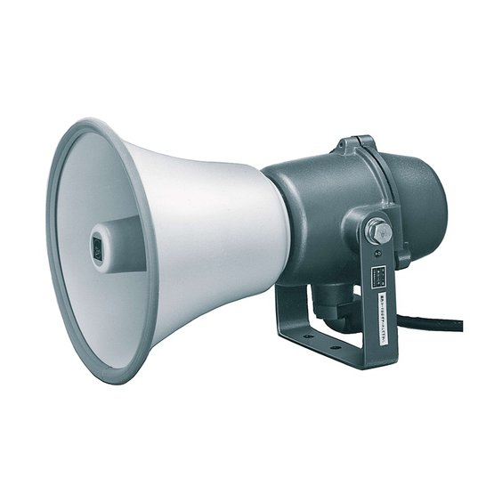 TOA TP-M15D tlakový reproduktor do výbušného prostredia