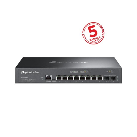 TP-Link TL-SG3210X-M2 Omada 10portový L3 switch