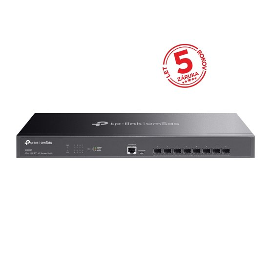 TP-Link TL-SX3008F Omada 8 portový L2+ switch