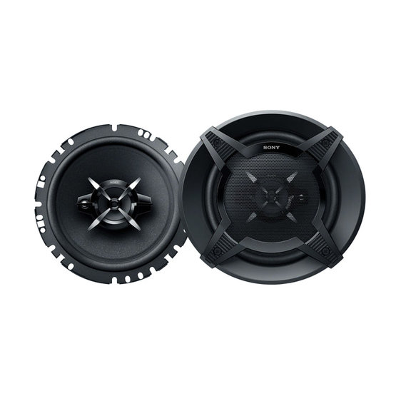 SONY XSFB1730.EUR 17cm koaxiálne reproduktory