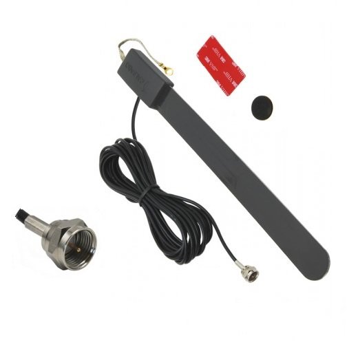 CAL-7137128 Calearo anténa TV nalepovacia čierna