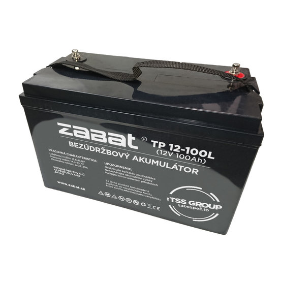 Zabat TP 12-100L akumulátor
