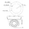 Dahua HAC-HDW1230SLP-0600B dome HDCVI kamera