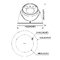 Dahua IPC-HDW2231RP-ZS dome IP kamera