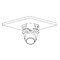 Dahua IPC-HDW3841TM-AS-0280B 8 Mpx dome IP kamera