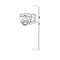 Dahua IPC-HDW5541TM-ASE-0280B 5 Mpx dome IP kamera