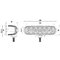 WL 6018-18 Pracovné LED svetlo, 9-32V, 18W, DT konektor 1.440lm, Flood