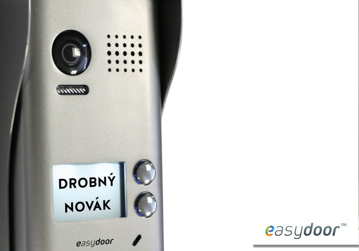 Nastavenie adries u dvernej jednotky Easydoor DJ 4T v2