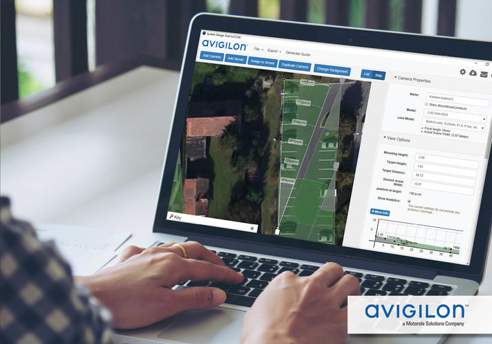 Avigilon design tool 2.0